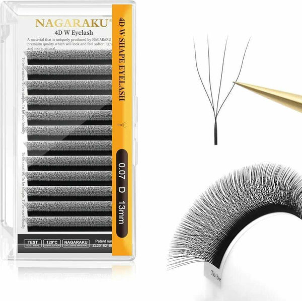 PESTAÑAS NAGARAKU 4D-W FIBRA TECNOLOGICA.