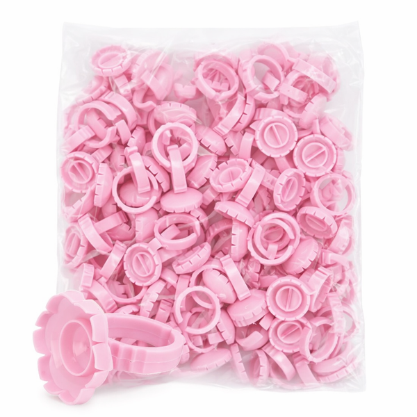 ANILLOS FLOR REDONDO X100 UND