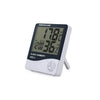 TERMOHIGRÓMETRO DIGITAL HTC-1 (Temperatura, Humedad y Reloj)